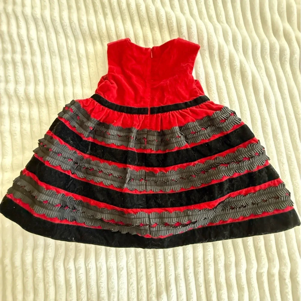 The Children's Place Vibrant Holiday Red Dress